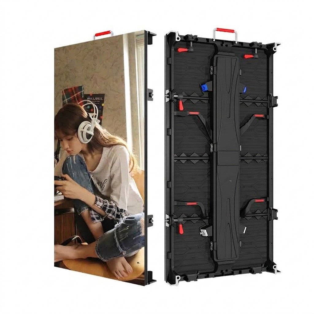 Cabinet Ecran LED P3.91 Modular Aluminiu (500×1000 mm)