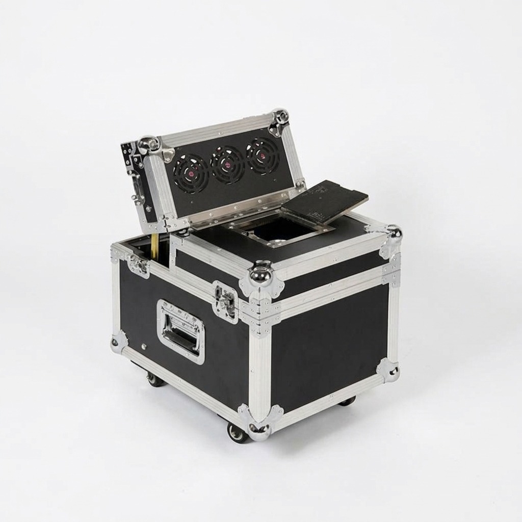 Mașină de Ceață Haze Machine 600W în Flight Case