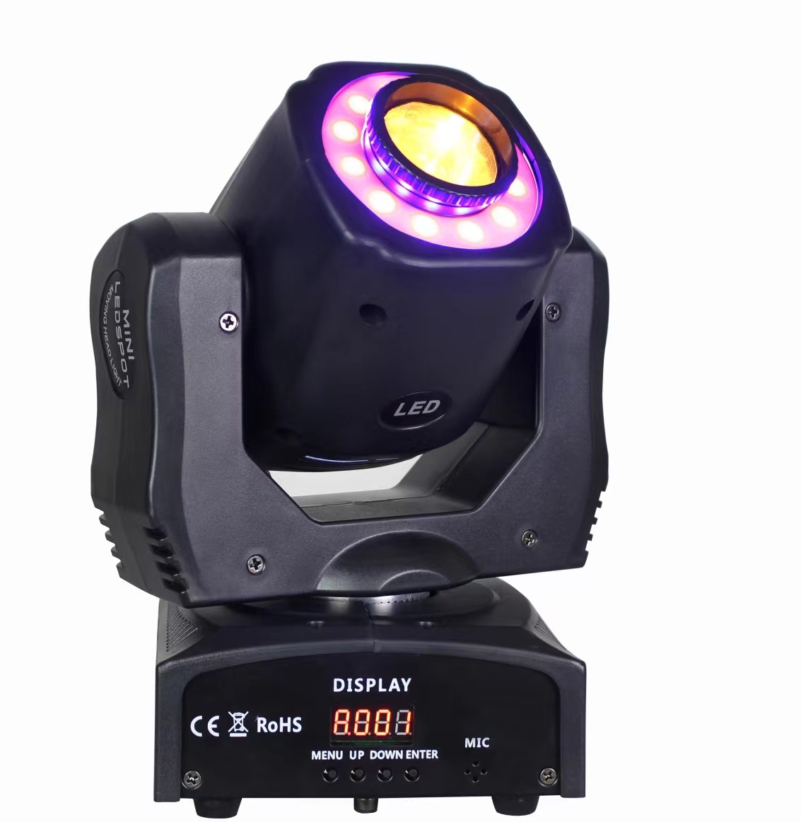 Moving Head Spot LED 50W cu Inel LED